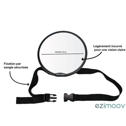 Avis Miroir de voiture rond Ezi Round Ezimoov 2