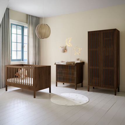 Avis Chambre Bébé Japandi 3 Éléments - Lit Bébé, Commode Et Armoire Petite Amélie 8