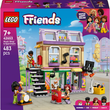 Avis Le magasin de musique et l'appartement Friends LEGO 1