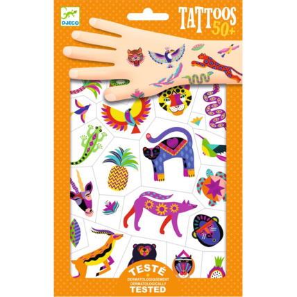 Avis 50 Tatouages Wild beauty DJECO 1