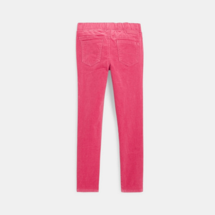 Avis Treggings en velours stretch rose fille OKAIDI 4