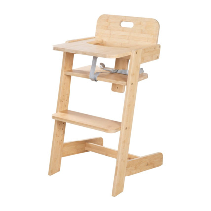 Avis Chaise haute évolutive en bambou Fsc ROBA 1