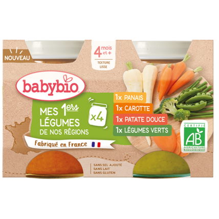 Avis Multipack Petits Pots légumes Bio Babybio 1