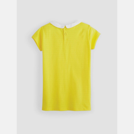 Avis T-shirt col Claudine jaune fille OKAIDI 2