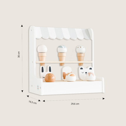 Avis Stand de glaces en bois Petite Amélie 4