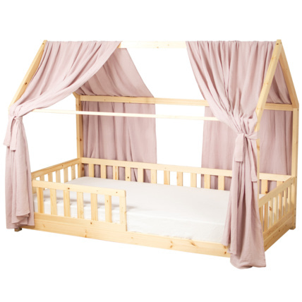 Avis Ciel de lit cabane en gaze de coton DUO Sevira Kids 1