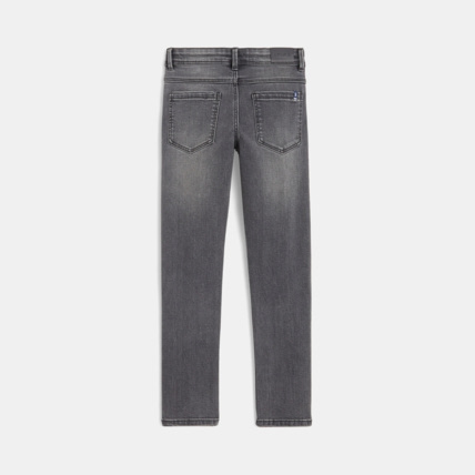 Avis Jean slim ultra-résistant gris garçon OKAIDI 5