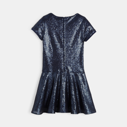 Avis Robe à sequins bleue fille OKAIDI 3