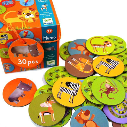 Avis Jeu de mémoire Jungle DJECO 1