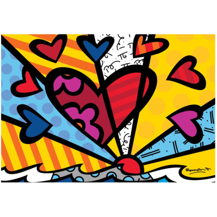 Avis Puzzle Romero Britto - New Day BLUEBIRD PUZZLE 1