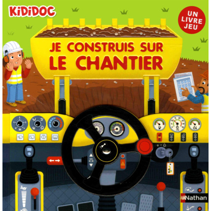 Avis Livre Je construis sur le chantier - Kididoc NATHAN 1