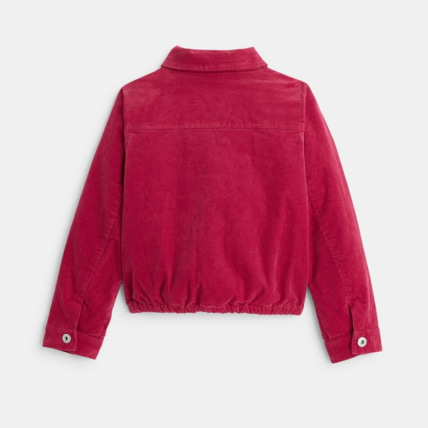 Avis Veste en velours et moumoute polaire rose fille OKAIDI 4