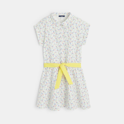 Avis Robe-chemise imprimée et ceinturée fille OKAIDI 1
