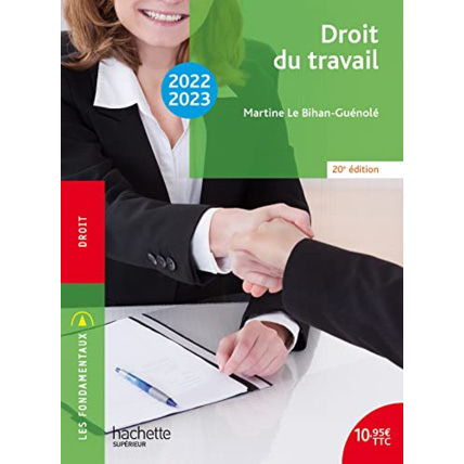 Avis Fondamentaux - Droit du travail 2022-2023 Hachette Éducation 1