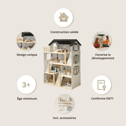 Avis Maison poupée 19 accessoires La Maison d'Amélie Petite Amélie 3