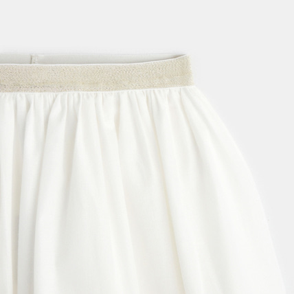 Avis Jupe évasée unie beige fille OKAIDI 2