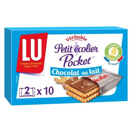 Avis Petit écolier Pocket - Chocolat au lait LU 1