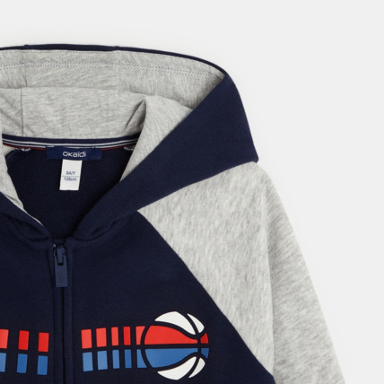 Avis Sweat-shirt à capuche bleu garçon OKAIDI 2