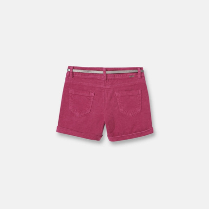 Avis Short en velours fin violet fille OKAIDI 2