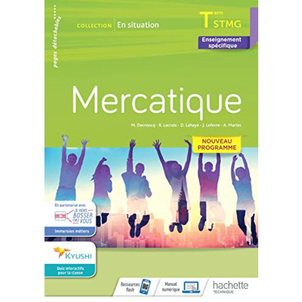 Avis En situation Mercatique Terminale STMG - cahier de l'élève - Éd. 2020 Hachette Éducation 1