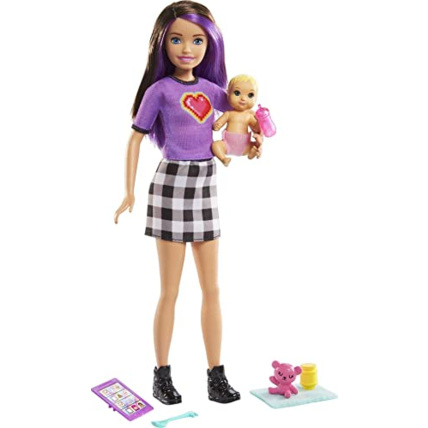 Avis Barbie Skipper Babysitters - poupée brune BARBIE 1