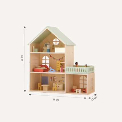 Avis Maison de poupées en bois Pastel Petite Amélie 5