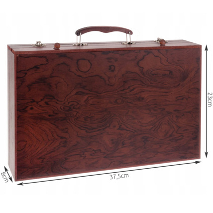 Avis Mallette en bois kit dessin et peinture DALY ISO TRADE 4