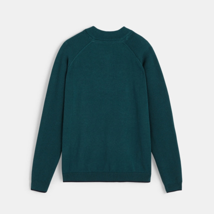 Avis Gilet teddy zippé vert garçon OKAIDI 2