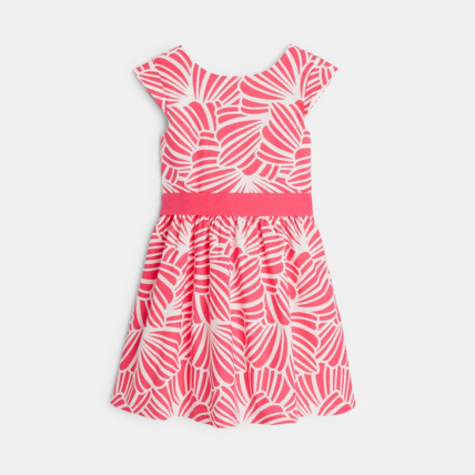 Avis Robe chic imprimée rose fille OKAIDI 1