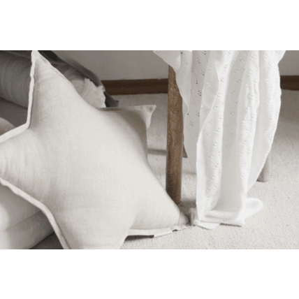 Avis Coussin étoile en lin Mon Lit Cabane 7