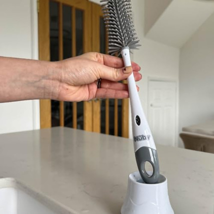 Avis Goupillon en silicone avec support NUBY 3