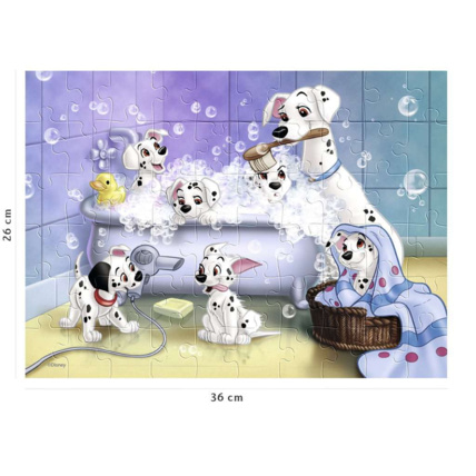Avis Puzzle Tous au bain ! / Disney 101 Dalmatiens - de 6 ans RAVENSBURGER 4