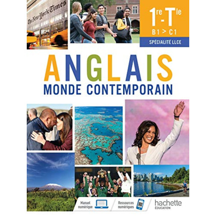 Avis Anglais Monde Contemporain 1re/Tle Spécialité LLCE - Livre élève - Ed. 2021 Hachette Éducation 1