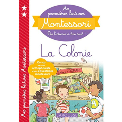 Avis Mes premières lectures Montessori, La colonie LAROUSSE 1