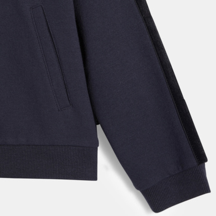 Avis Sweat zippé bleu fille OKAIDI 4
