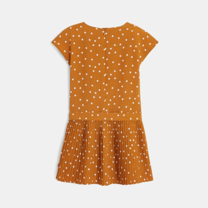Avis Robe chic à petits pois beige fille OKAIDI 4