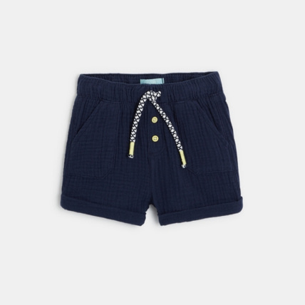 Avis Short coton léger gaufré OBAÏBI 1