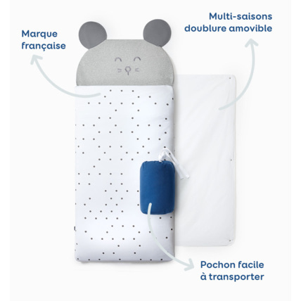 Avis Sac de couchage 4 saisons 3-6 ans Les Petites Billes 3