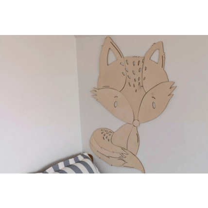 Avis Décoration murale - Renard en bois Mon Lit Cabane 2