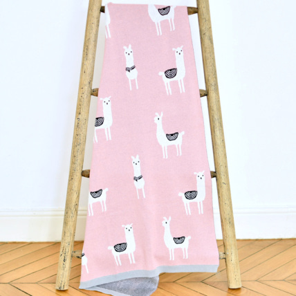 Avis Couverture plaid en coton bio, LAMA Sevira Kids 6