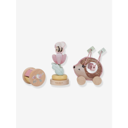 Avis Coffret 3 jeux d'éveil en bois FSC - forest friends LITTLE DUTCH 1
