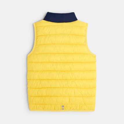 Doudoune sans manches colorblock jaune gar on OKAIDI Comparateur