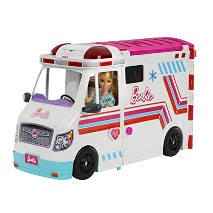 Avis Barbie - Véhicule médical - Coffret ambulance et clinique et accessoires BARBIE 1