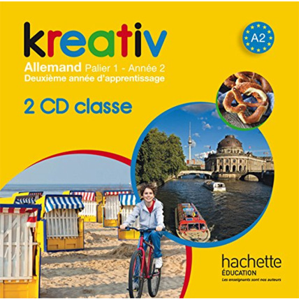 Avis Kreativ année 2 palier 1 - Alemand - CD audio classe - édition 2014 Hachette Éducation 1