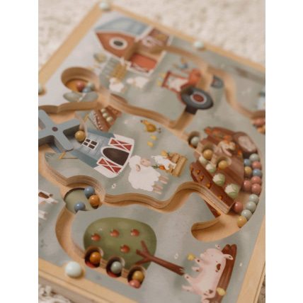 Avis Labyrinthe magnétique en bois FSC - Little Farm LITTLE DUTCH 2