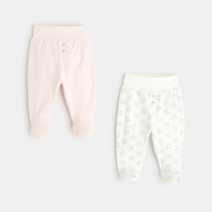 Avis Pantalon à pieds jersey (lot de 2) OBAÏBI 1