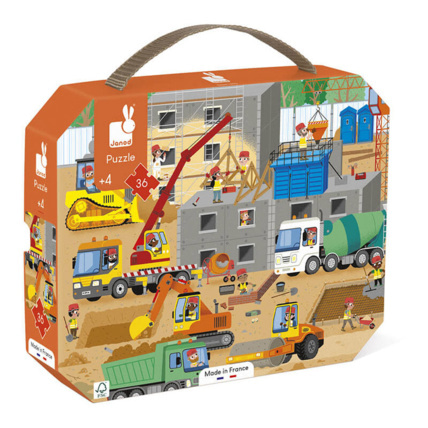 Avis Puzzle Chantier - 36 pièces JANOD 1