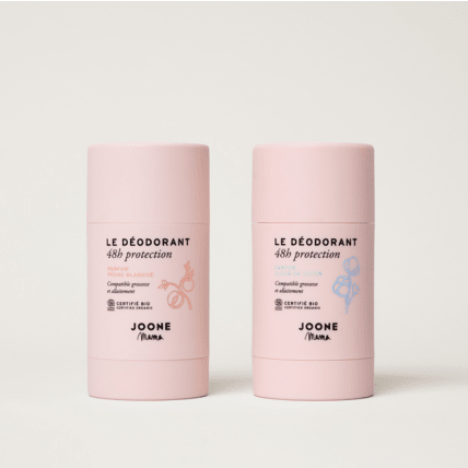 Avis Duo de déodorants pêche et fleur de coton JOONE 1