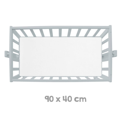 Avis Berceau en bois sur roulettes avec matelas ROBA 8