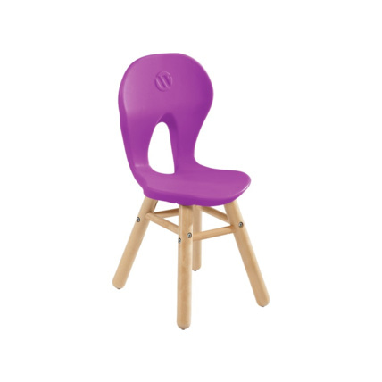 Avis Chaise coque easy 4 pieds bois Wesco 5
